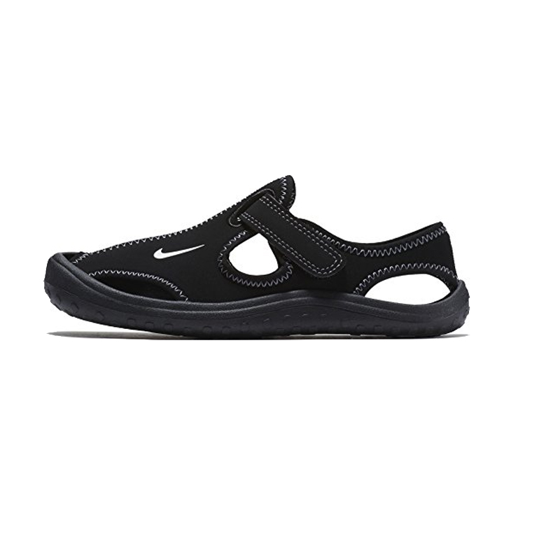 Sandalias Nike Sunray Protect PS - Negro - Niños Niñas 