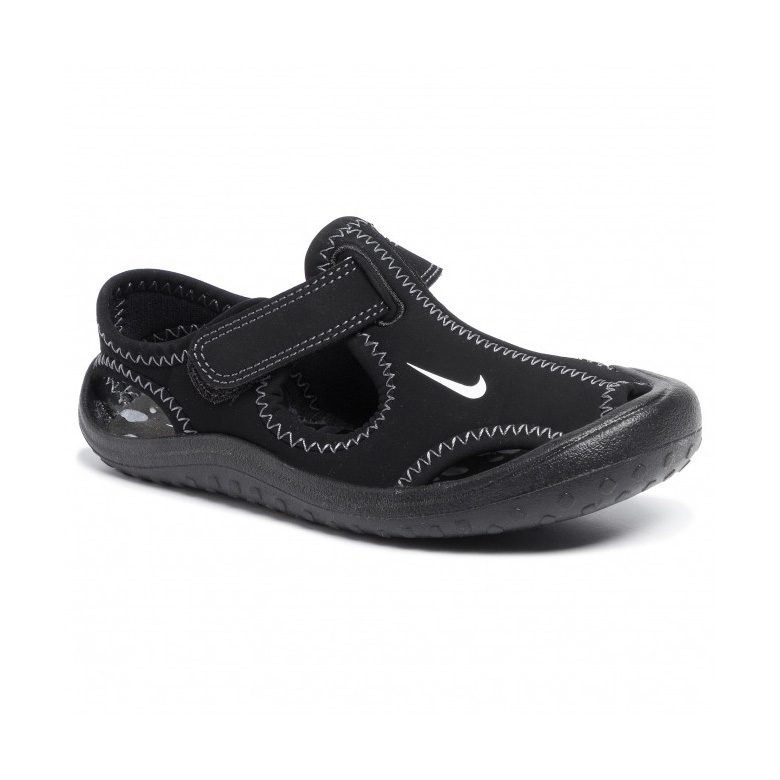 Sandalias Nike Sunray Protect PS - Negro - Niños Niñas 