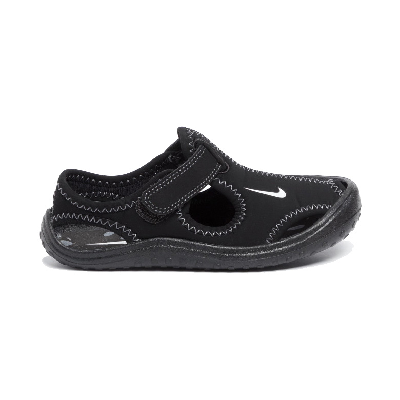 Sandalias Nike Sunray Protect PS - Negro - Niños Niñas 