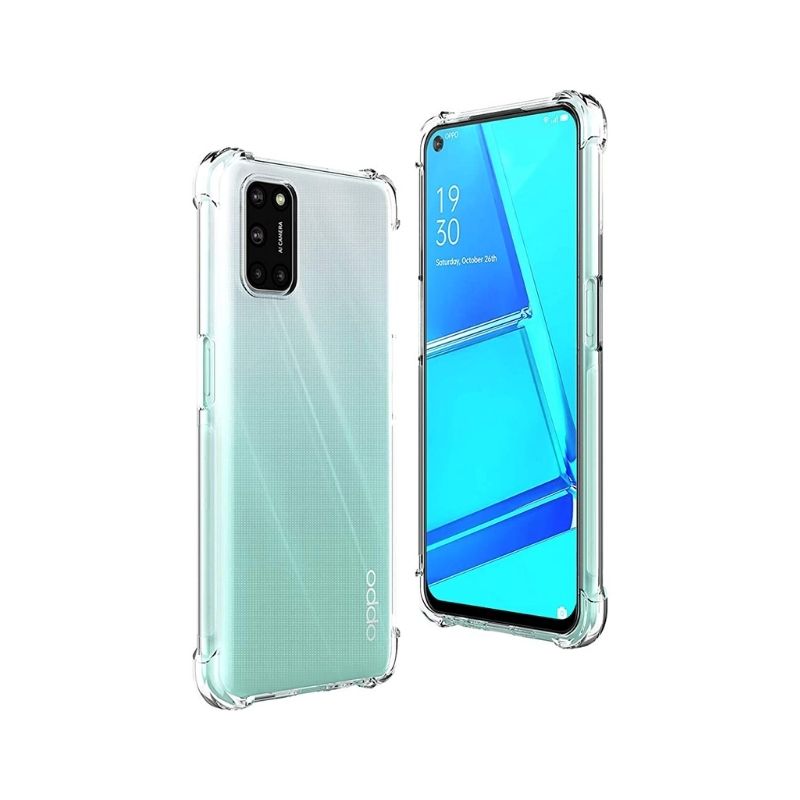 Mica + Funda Oppo A72 Transparente Anti Golpes