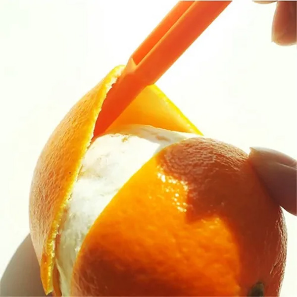 Pelador De Naranjas Manual Quita La Cascara Fácilmente 2 Uni