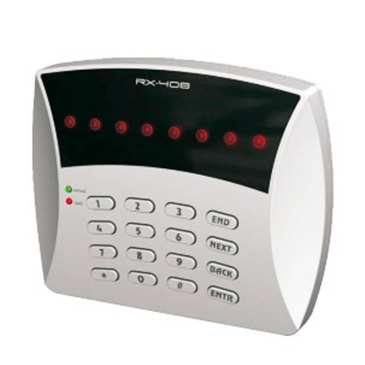 Rx-406 Teclado De Leds De 6 Zonas Pima