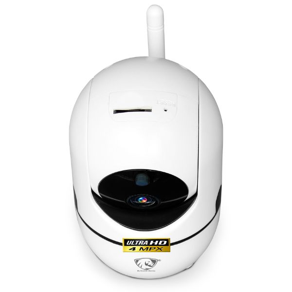 Camara Wifi Ip Ultra Hd 3.2MPX  Robotica Visión Nocturna Espia Rastreo Nube Movimiento Seguridad