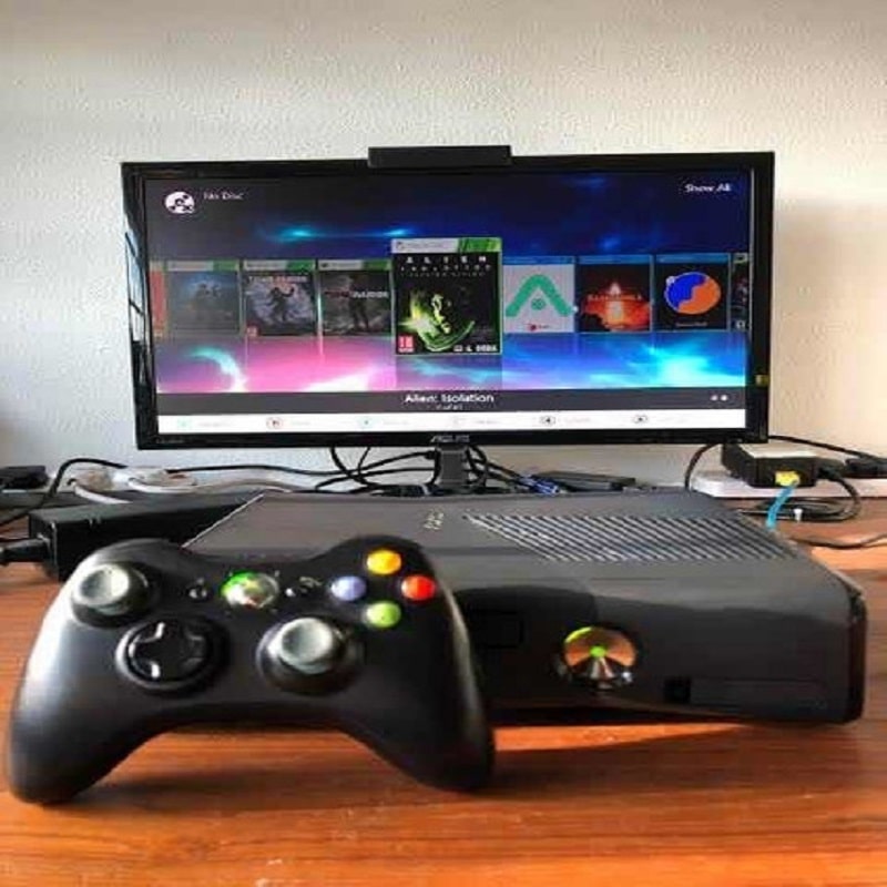 Xbox 360 Slim Rgh 2 teras 900 Juegos Incluye Control Envio (Reacondicionado) leer bien la descripcion