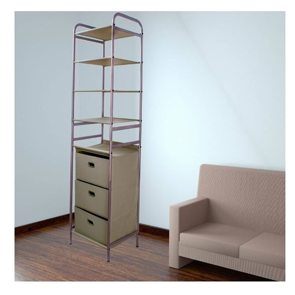 Torre Organizadora De 4 Niveles Members Mark NT-MA-232 SMS - Café