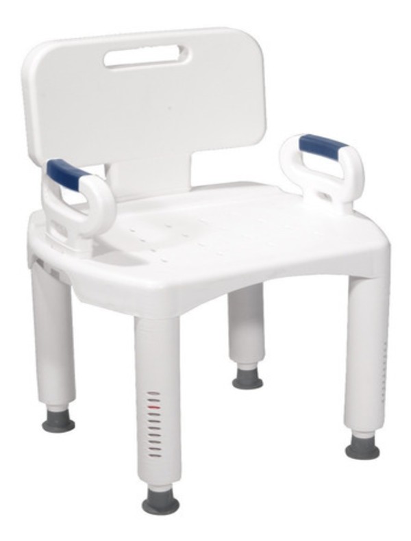 Silla Ducha De Lujo Altura Ajustable