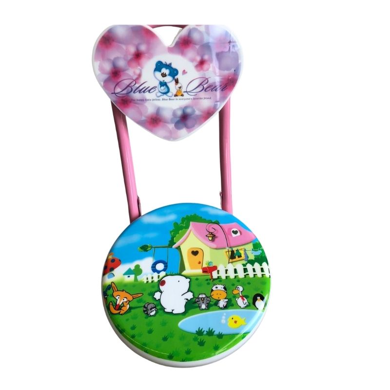Silla infantil plegable, Dibujos, LBP, - Rojo, Rosa, Amarillo, Azul 