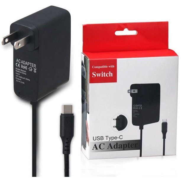 AC CARGADOR ADAPTADOR DE CORRIENTE PARA NINTENDO SWITCH