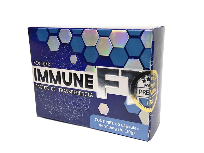 Factor de transferencia con 60 cápsulas