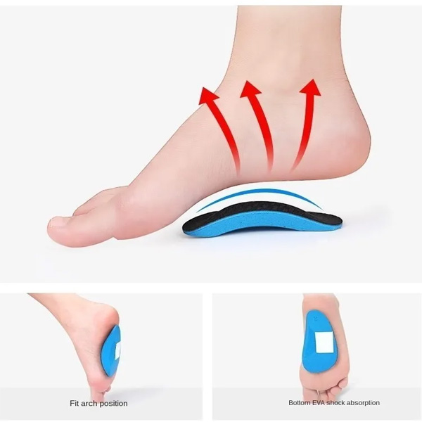 Almohadillas Soporte Arco Pie Plano Fresca Y Adherible Tenis 