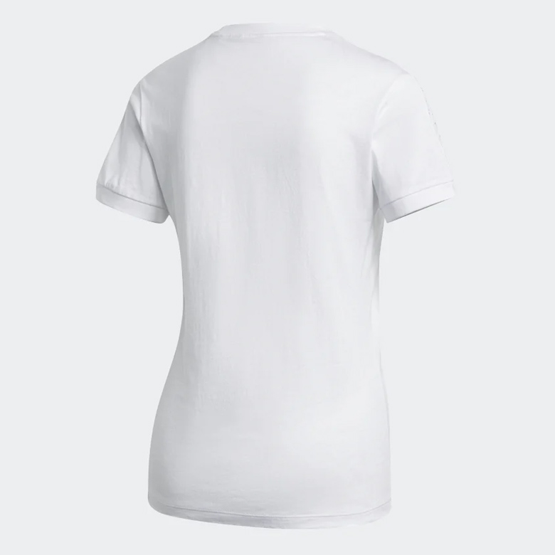 Playera Adidas Originals Simple - Blanco - Mujer Minimalista