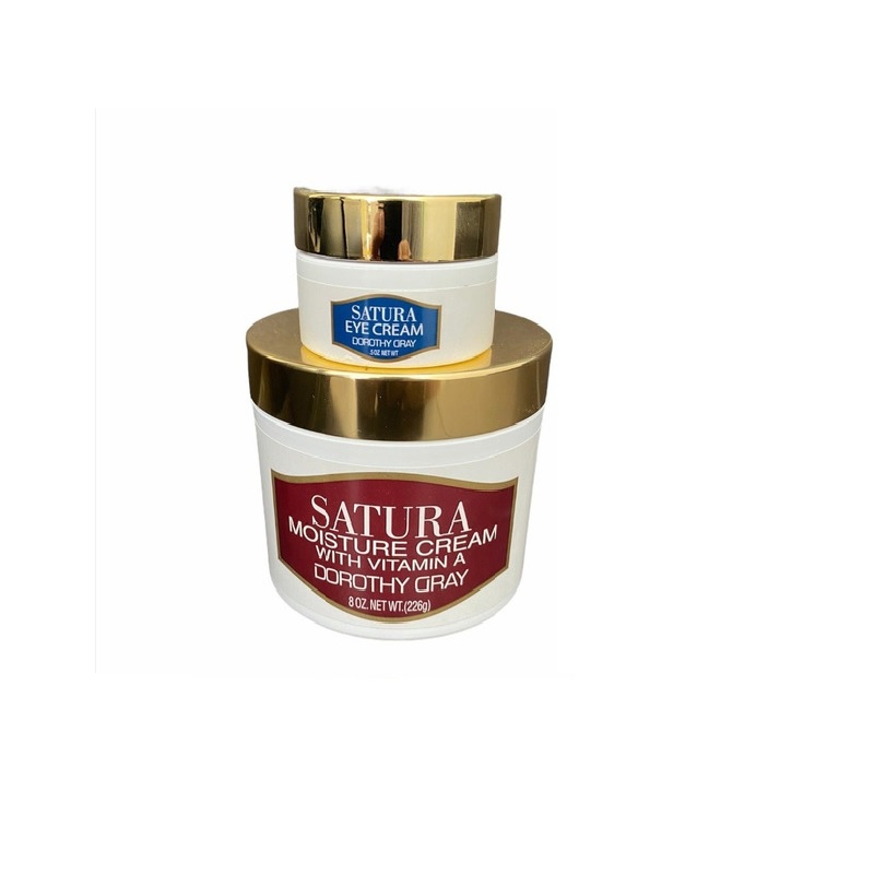 KIT DE Crema Satura Etiqueta Azul Dorothy Gray PARA PIEL Y CREMA CONTORNO DE OJOS ORIGINAL Importada