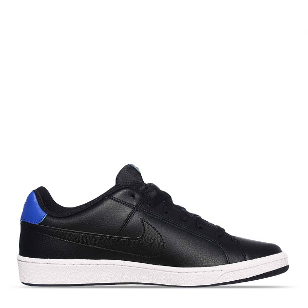 JS TENIS NIKE COURT ROYALE TAB NEGRO CON AZUL (CJ9263-003)