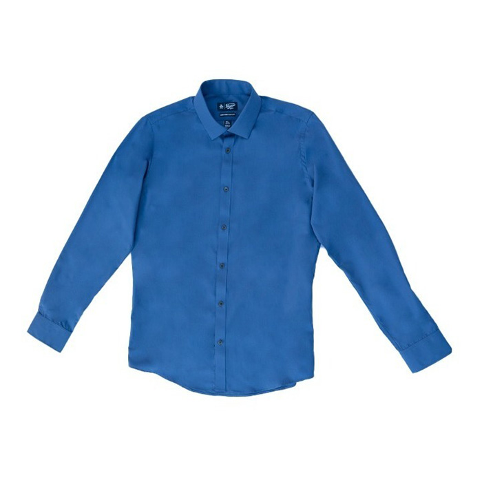 Penguin - Camisa De Vestir Con Fibras De Bambú - Manga 2/3 Talla 15.5 ...