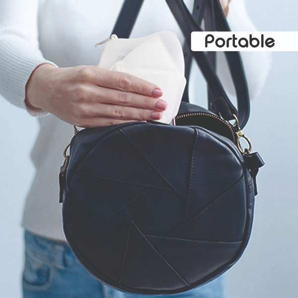 Porta cubrebocas KN95 de plástico 