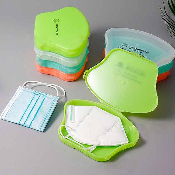 Porta cubrebocas KN95 de plástico 