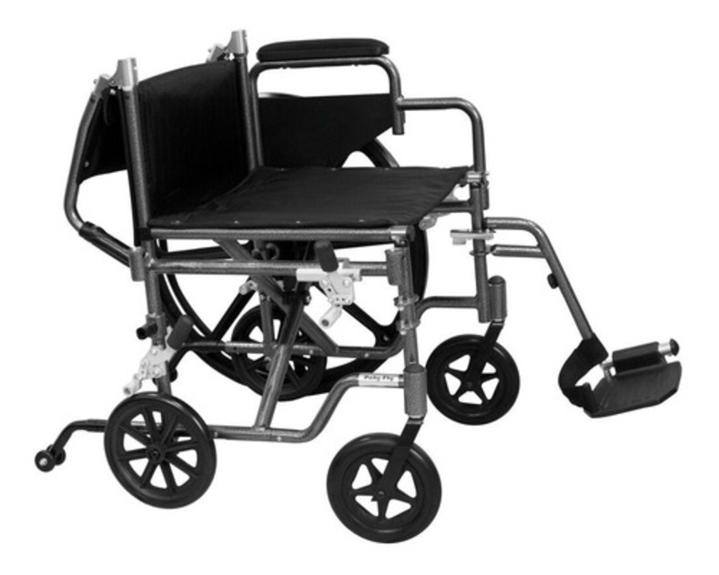 Silla De Ruedas Convertible Traslado Polyfly Aluminio Drive Medical