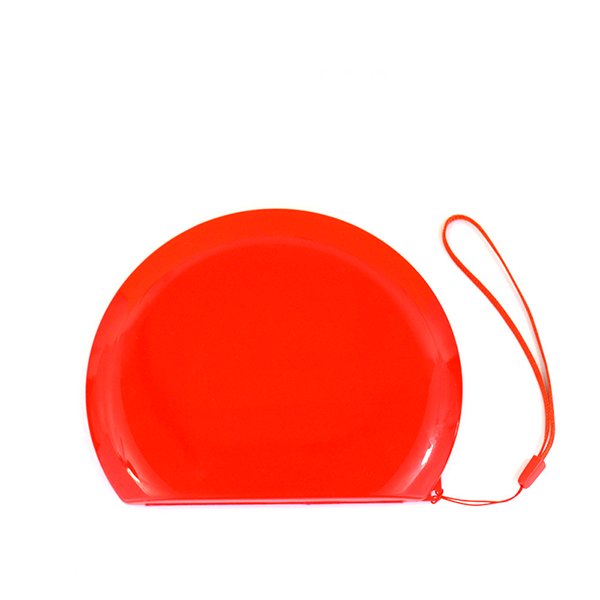 Porta cubrebocas media luna, case para KN95 con espejo