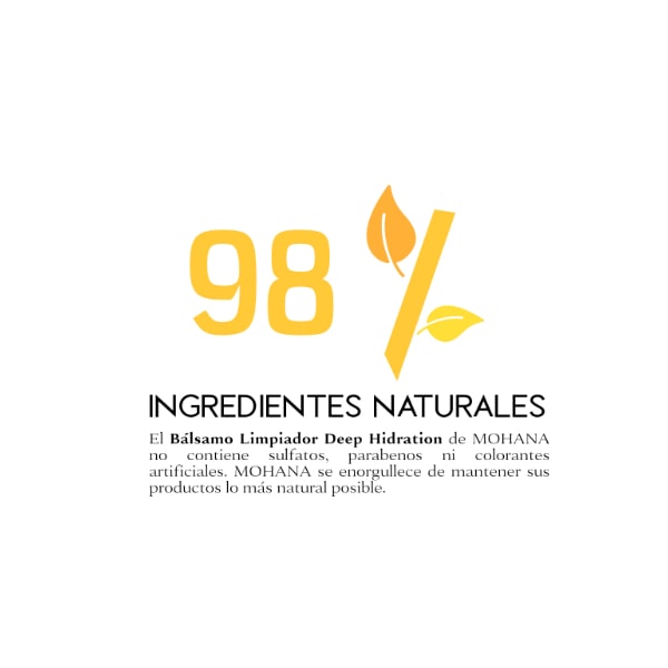 Gel Bálsamo Limpiador Facial Mohana Deep Hidration con Miel de Abeja y Aceite de Jojoba