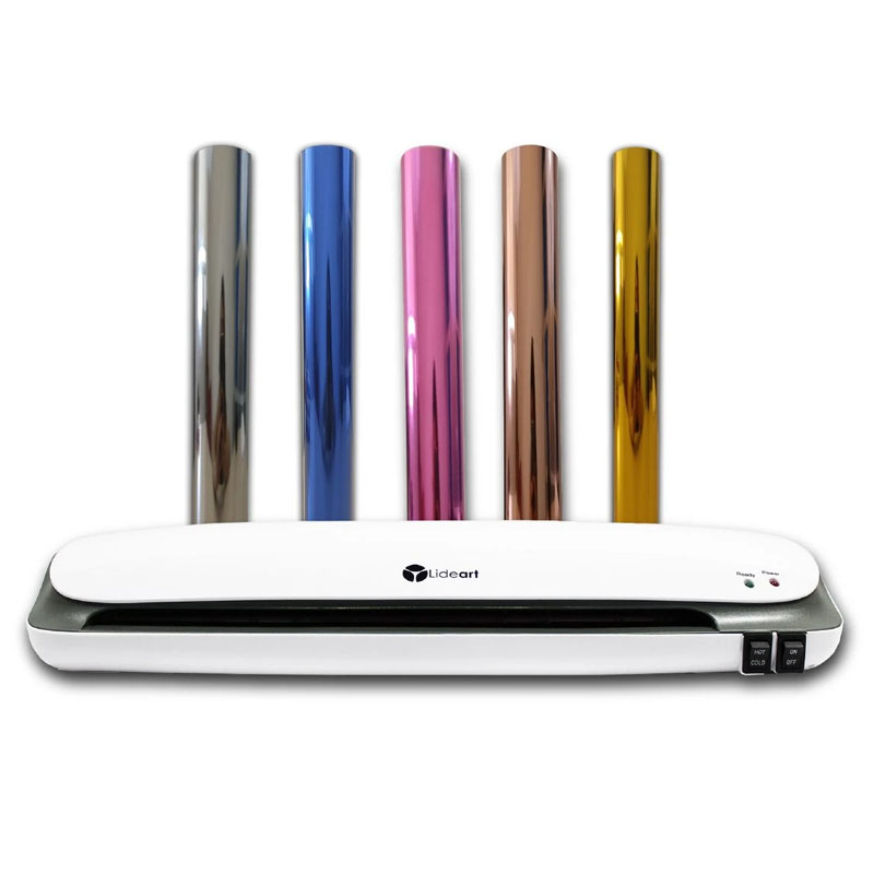 Paquete Laminadora Lideart 13" + Foil