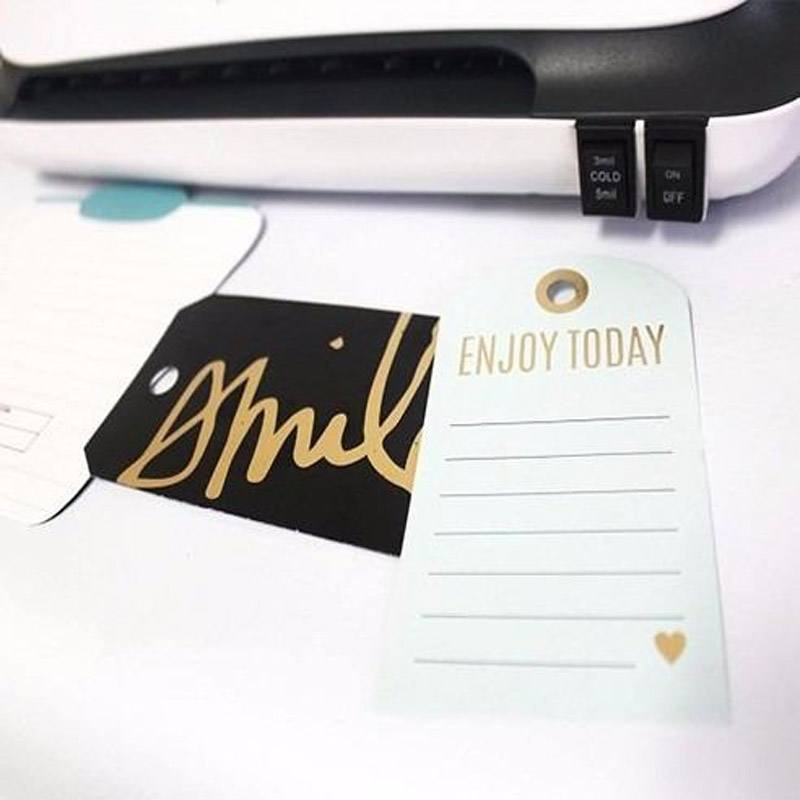 Paquete Laminadora Lideart 13" + Foil