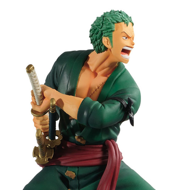 Banpresto Log File Selection: One Piece - Zoro pose de batalla