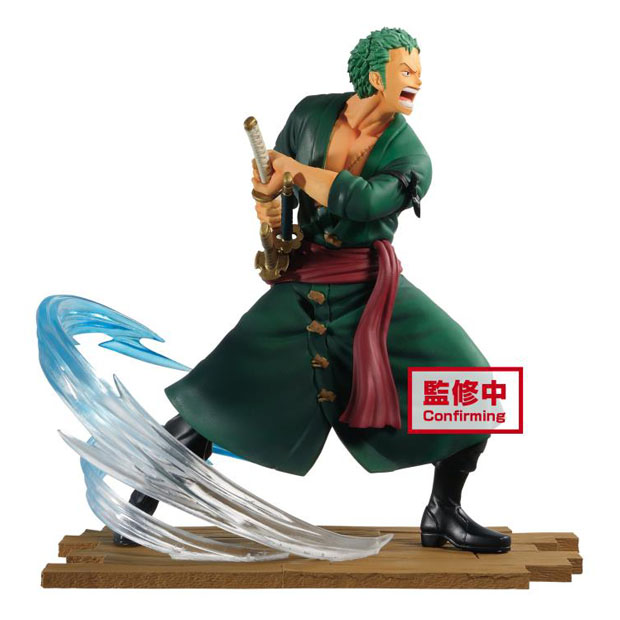 Banpresto Log File Selection: One Piece - Zoro pose de batalla