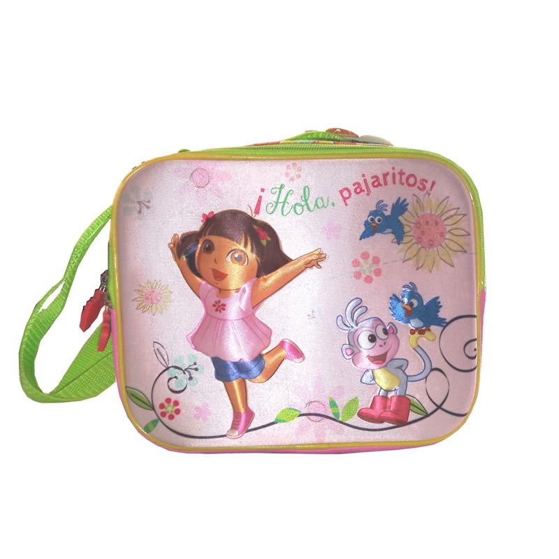 Lonchera Dora Y Botas  3 D ATM Térmica