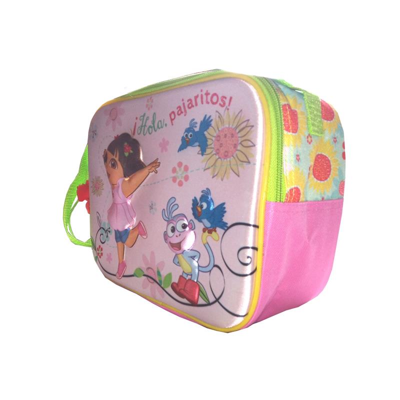 Lonchera Dora Y Botas  3 D ATM Térmica