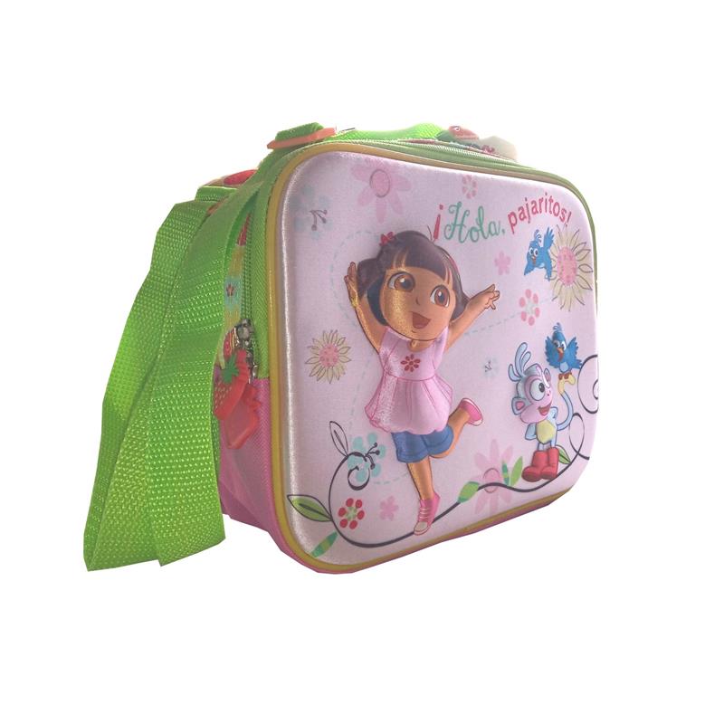 Lonchera Dora Y Botas  3 D ATM Térmica