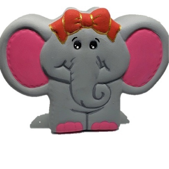 Alcancia Elefante con moño