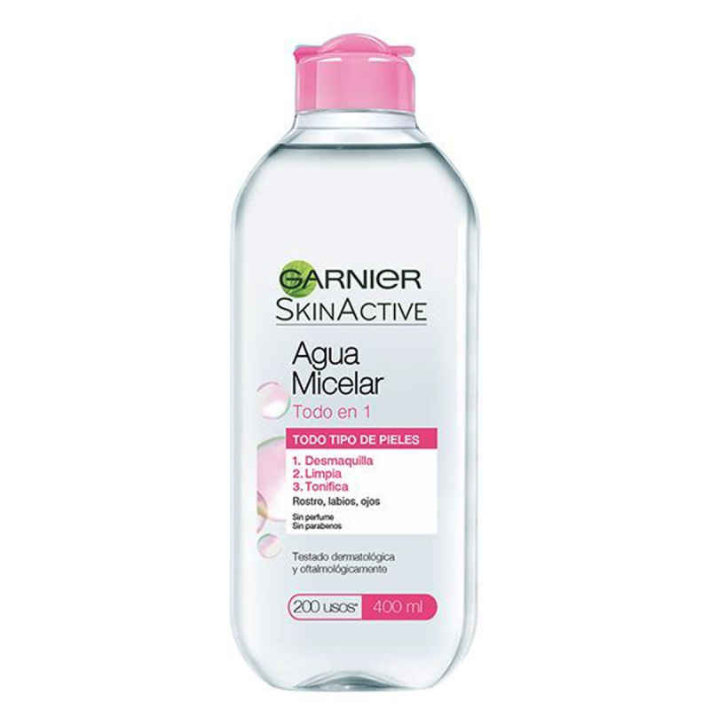 Kit Garnier Hidratante Mascarilla Hidra Bomb Agua Micelar Desmaquillante Tonificante Mas Cepillo Facial Limpiador 2 En 1