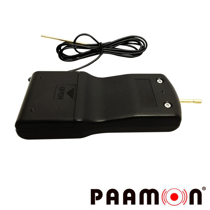 MEDIDOR DE VOLTAJE PARA CERCA ELECTRIFICADA PAAMON PAM-VOLT, RANGO DE MEDICIÓN DE 200 A 15000 VOLTS, CON PANTALLA LCD REQUIERE PILA DE 9V (NO INCLUIDA)