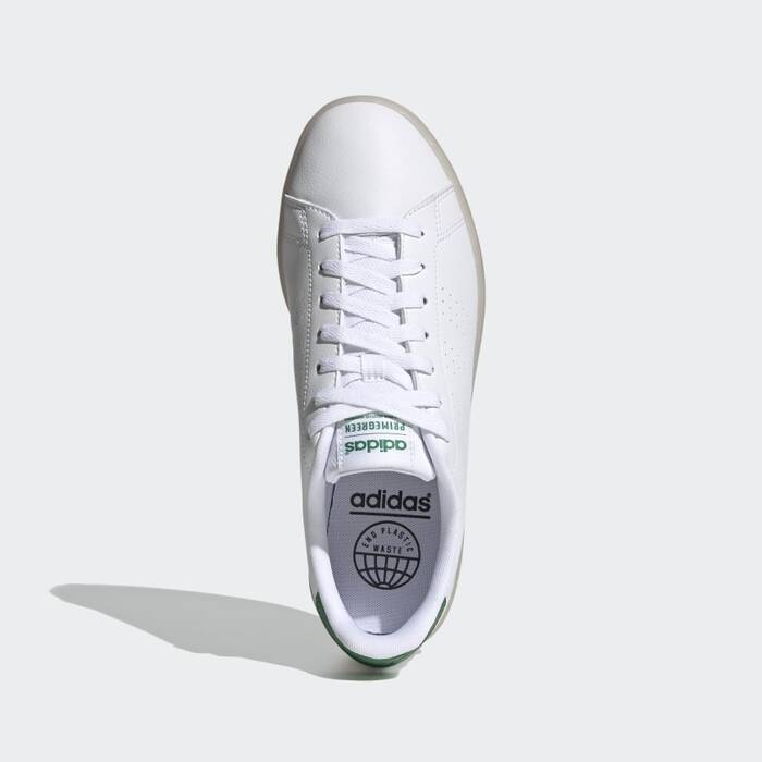 Tenis Adidas Advantage Eco Primegreen Blanco de Caballero