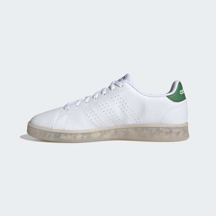 Tenis Adidas Advantage Eco Primegreen Blanco de Caballero