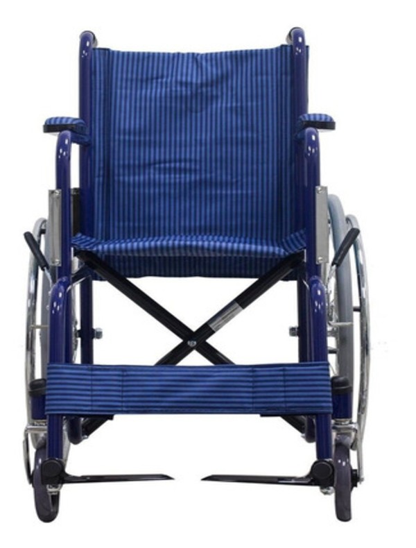 Silla De Ruedas Infantil Pediatrica Plegable Color Azul