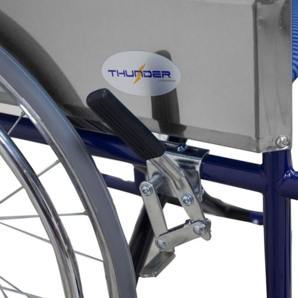 Silla De Ruedas Infantil Pediatrica Plegable Color Azul