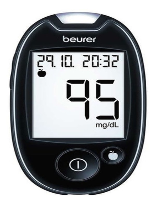 Kit Glucometro Digital Medidor De Glucosa Beurer Gl44