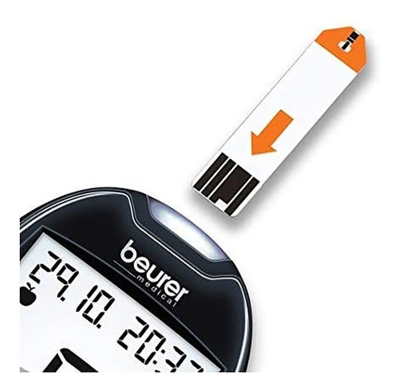 Kit Glucometro Digital Medidor De Glucosa Beurer Gl44