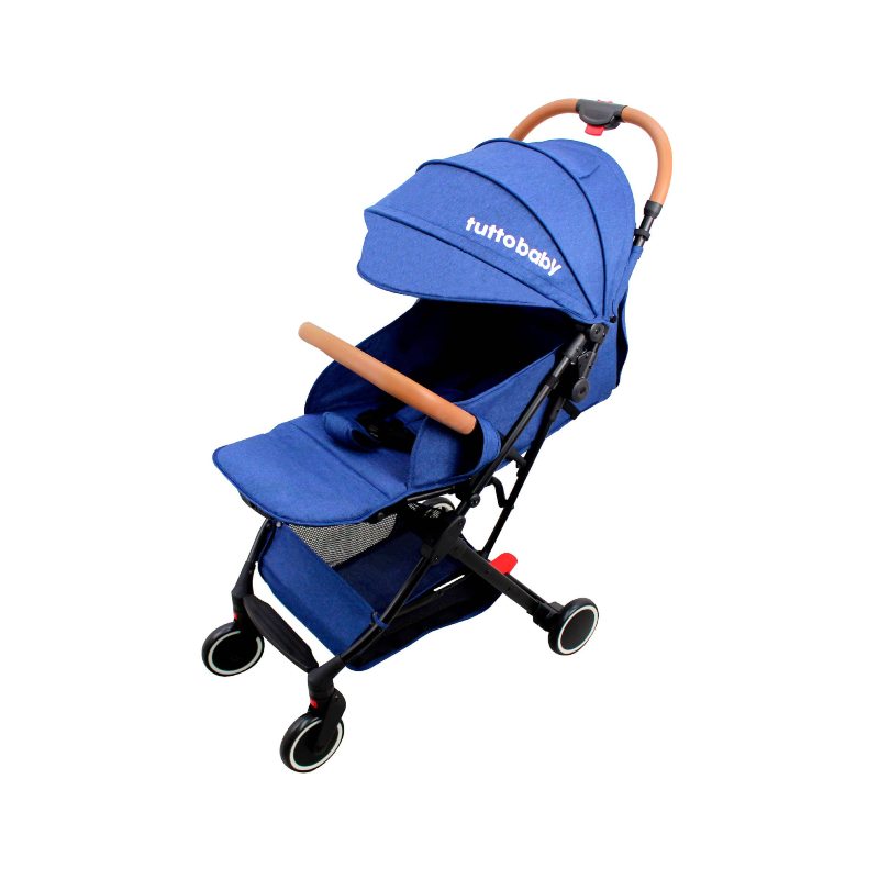 Carriola Plegable Para Bebé Tuttobaby | Carreola fácil transportación Azul