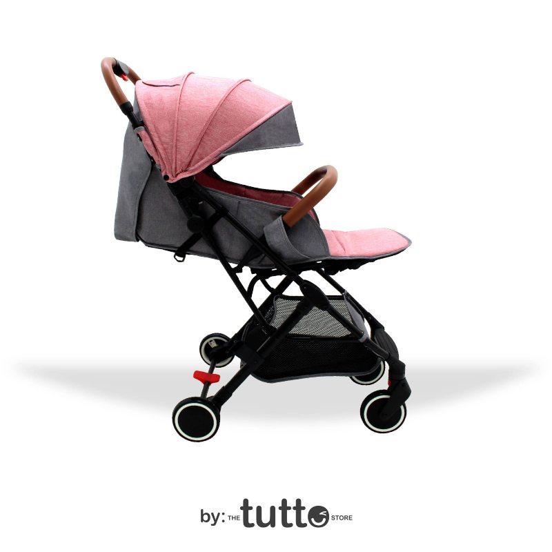 Carriola Plegable Para Bebé Tuttobaby | Carreola fácil transportación Rosa