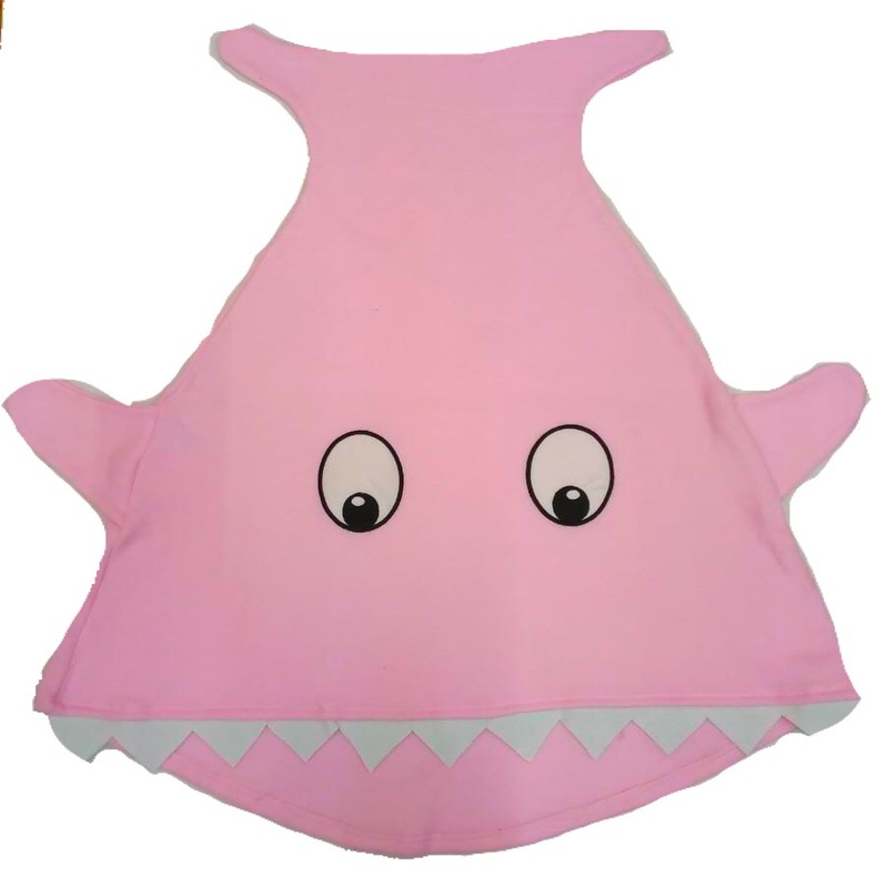 Bolsa o costalito polar en forma de tiburón para bebé