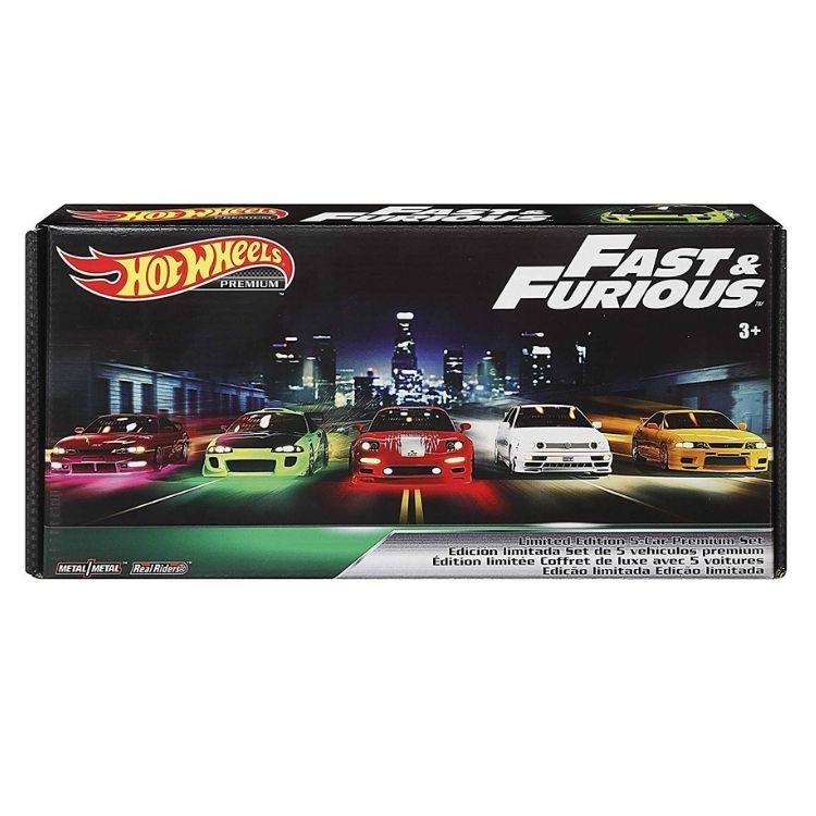 Hot Wheels Premium Fast And Furious Original Fast - 5 Autos