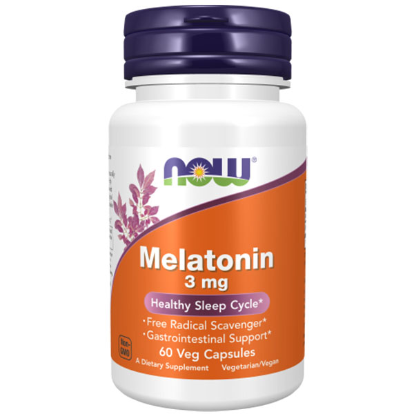 Cápsulas vegetales de melatonina 3 mg
