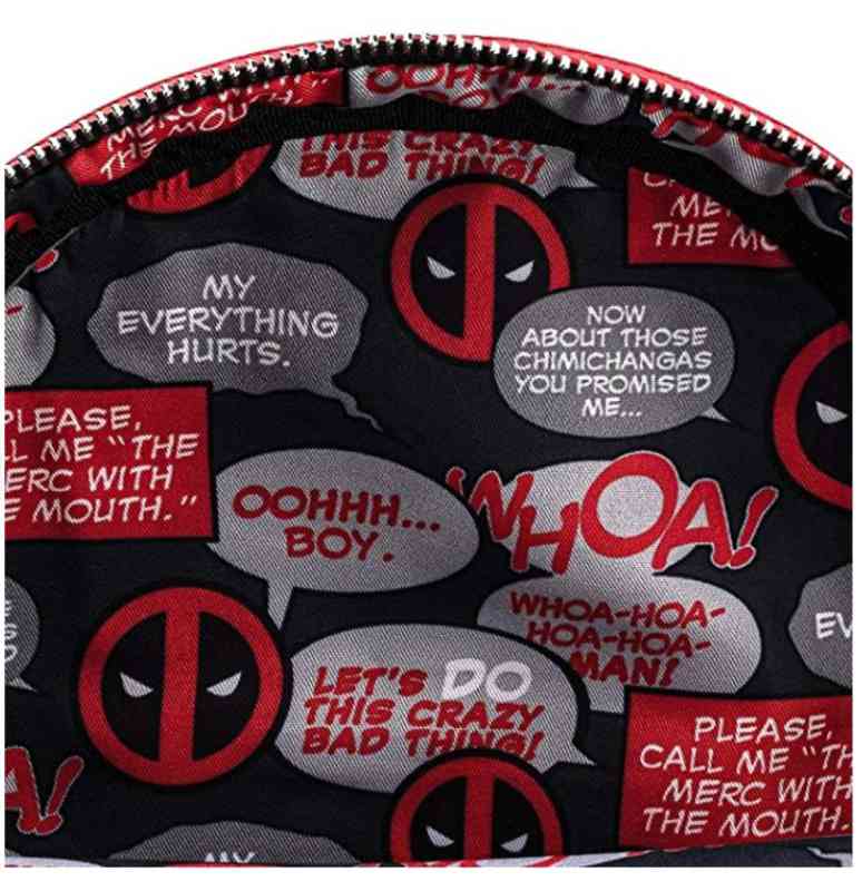 Deadpool Loungefly Bolso Mini Back Pack Mochila Marvel 