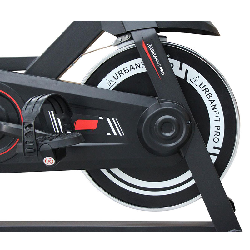 Bicicleta Spinning Estática UrbanFit Pro, Disco de Kg