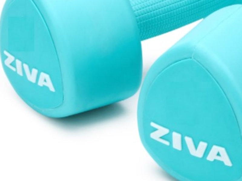 PAR DE PESAS MANCUERNAS WINDSOR ZIVA ZIZIHMA058 EPS-RB50-2706 TRIANGULARES CHIC 5 KG TURQUESA END