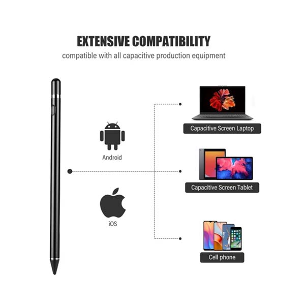 PLUMA ELECTRONICA SUPERFINE NIB COLOR BLANCO