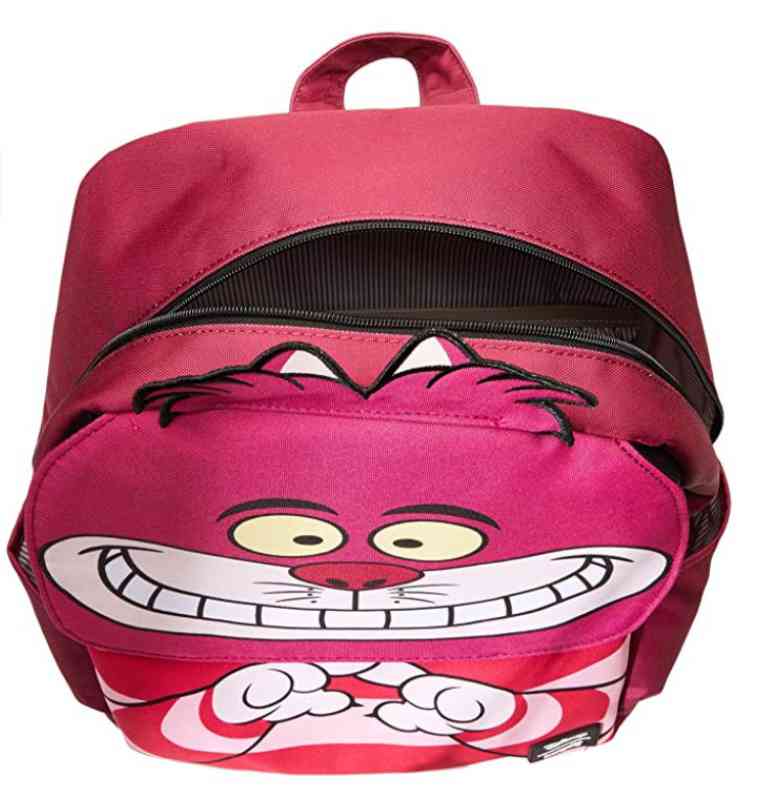 Gato Cheshire Loungefly Mochila Escolar  Back Pack Nylon Disney Alicia en el Pais de las Maravillas