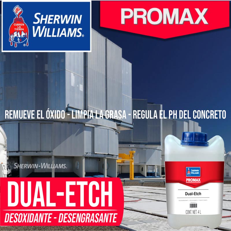 Galón de desengrasante desoxidante DUAL ETCH SHERWIN WILLIAMS